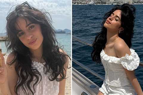 Camila Cabello Seas the Day on Yacht in Cannes, France