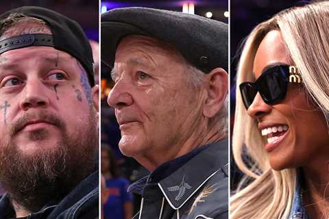 Celebs Pack Knicks Game to Watch Upset by Pacers