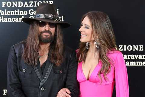 Billy Ray Cyrus & Elizabeth Hurley Make Red Carpet Debut as a Couple