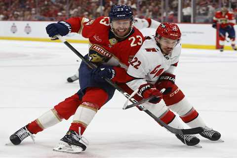 BetMGM bonus code POSTBET for $1,500 in bonus bets for Panthers vs. Hurricanes Game 5 tonight