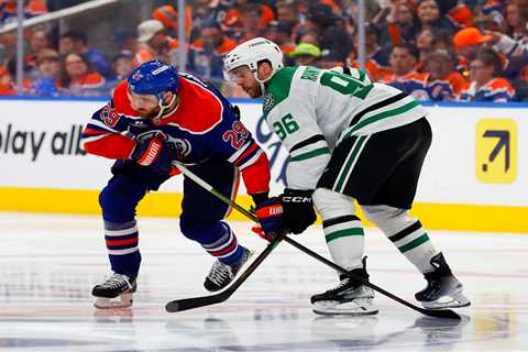 BetMGM bonus code POSTBET for $1,500 in bonus bets for Oilers vs. Stars Game 5 tonight