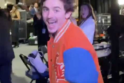 Timothee Chalamet, Kylie Jenner celebrate Knicks’ win after make-out session