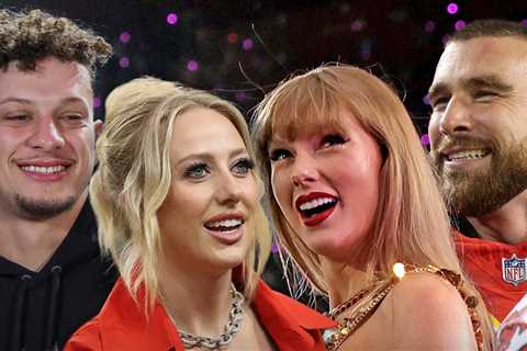 Travis Kelce, Patrick and Brittany Mahomes Celebrate Taylor Swift's Masters Deal
