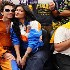 Timothée Chalamet, Kylie Jenner take in Knicks-Pacers Game 6 after making trip to Indy