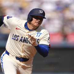 Shohei Ohtani appears to doze off during Dodgers’ demolition of Yankees