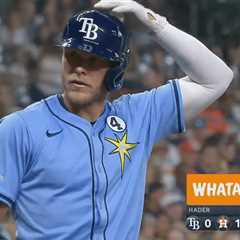 Rays’ Taylor Walls fumes at umpire after being ejected in heated scene
