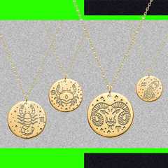 From Ariana Grande to Frank Ocean, Here’s Which Zodiac Necklace to Buy Based on Your Fave..