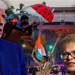 President Trump Slams Gavin Newsom and Karen Bass Over L.A. Riots