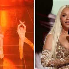 People Are Praising Beyoncé's Perfect Recovery After Suffering A Wardrobe Malfunction Onstage
