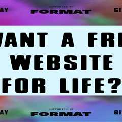 Booooooom x Format: Free Website for Life Giveaway