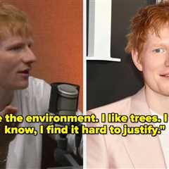 In A World Full Of Celebrity “Climate Criminals,” Ed Sheeran’s Comments About Flying On A Private..