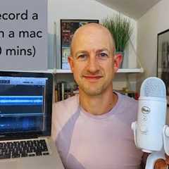 How to record a podcast on a mac