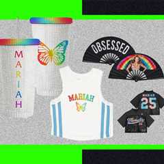 Mariah Carey Celebrates Pride Month in Style With Rainbow Merch Available on Amazon