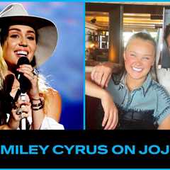 Billboard Reacts to Miley Cyrus’ Joke About JoJo Siwa’s Sexuality | Billboard News