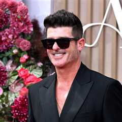 Robin Thicke Sued for Posting Paparazzi Photos of Himself to Instagram