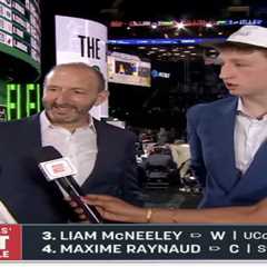 Danny Wolf has awkward ‘New York’ moment with mom after getting drafted by Nets