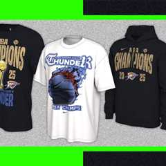Nike’s Oklahoma City Thunder Championship Merch Is the Real MVP of the NBA Finals: Shop Here
