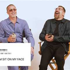 F1 Stars Brad Pitt And Javier Bardem Read Thirst Tweets — Parts Were Licked, Pearls Were Clutched