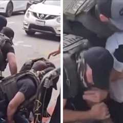 Federal Agents Kneel on Suspect's Back During Violent Arrest, on Video
