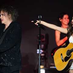 Olivia Rodrigo Brings Out The Cure’s Robert Smith at Glastonbury 2025