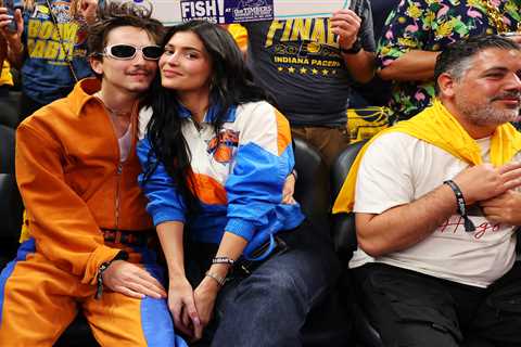 Timothée Chalamet, Kylie Jenner take in Knicks-Pacers Game 6 after making trip to Indy