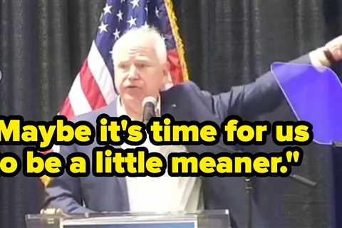 Tim Walz Said We Need To Bully The Sh—t Out Of Donald Trump And It's REALLY Making MAGA Mad