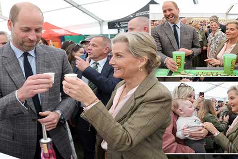 When William and Sophie Hit the Gin Trail: A Royal Double Act That Actually Worked