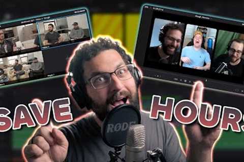 Podcast Editing MADE EASY in DaVinci Resolve | Multicam, Live, Remote, and Other Incredible Tips