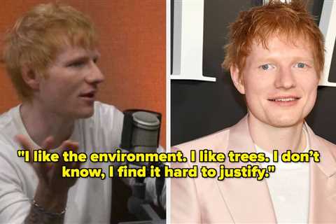 In A World Full Of Celebrity “Climate Criminals,” Ed Sheeran’s Comments About Flying On A Private..
