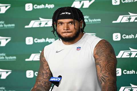 Jets’ Jermaine Johnson embracing high expectations for injury return — with Aaron Rodgers bonus