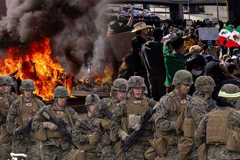 700 Marines Deployed to L.A. After Days of Public Protests Against ICE Raids