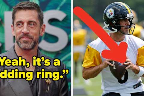 Aaron Rodgers Says He's Married, So Who's The Lucky Gal?