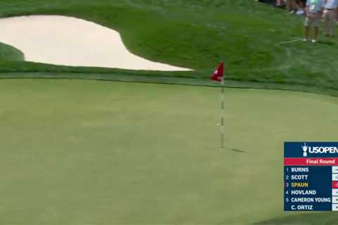 J.J. Spaun’s incredible shot turns into US Open disaster in cruel twist of fate