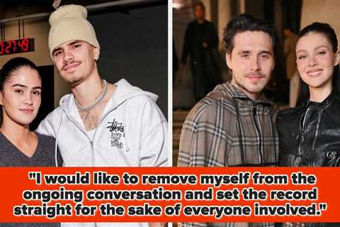 Romeo Beckham's Ex, Kim Turnbull, Issued A Statement Amid All The Beckham Family Rumors