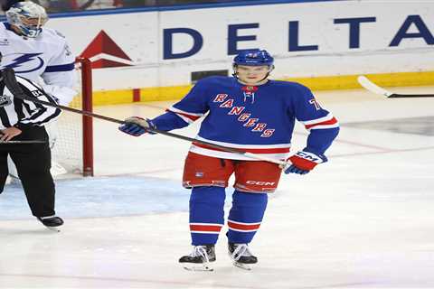 Rangers sign Matt Rempe to new contract before NHL free agency