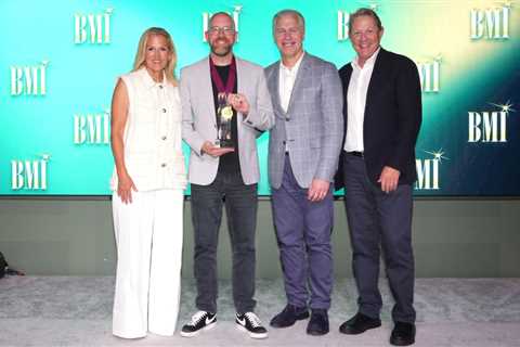 Jeff Pardo Named BMI Christian Songwriter of the Year for 2nd Time in 3 Years