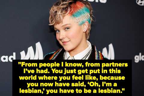 Let's Talk About JoJo Siwa Saying She Felt Pressure To Identify As A Lesbian