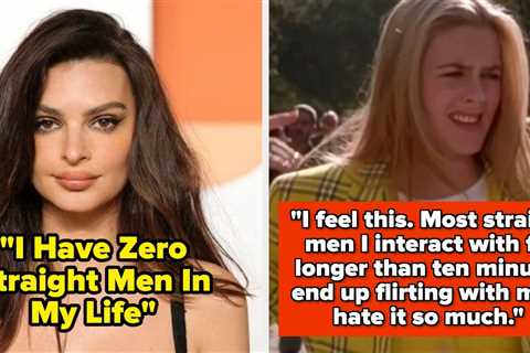 Emily Ratajkowski Shared Why Straight Men Aren't Part Of Her Everyday Life Anymore, And People Have ..
