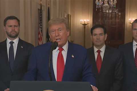 President Donald Trump Promises Future Attacks Against Iran Doesn't 'Make Peace'