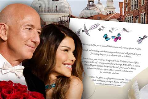 See Jeff Bezos and Lauren Sanchez's Wedding Invitation