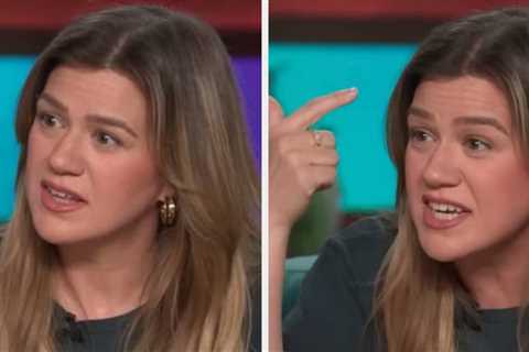 Kelly Clarkson Lost It After Awkwardly Getting Caught Not-So-Subtly Staring At Allison Williams’s..