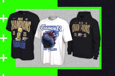 Nike’s Oklahoma City Thunder Championship Merch Is the Real MVP of the NBA Finals: Shop Here