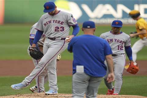 David Peterson gets shellacked, bats no-show as Mets take ugly loss to Pirates