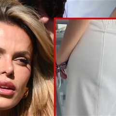 Brooks Nader Has Wardrobe Mishap at Wimbledon