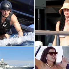 Katy Perry, Orlando Bloom Continue Partying on Yacht With Bezos Newlyweds