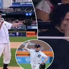 John C. Reilly sings ‘Happy Birthday’ to unsuspecting Jack White at Tigers game in wild moment
