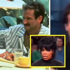 The 1996 Clip Of Robin Williams Expertly Protecting His Costar Nathan Lane From Being Outed Before..