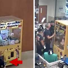 Ohio Boy Gets Swallowed Up by Stuffed Animal Claw Machine, Video Shows