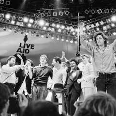 Bob Geldof Looks Back on Live Aid at 40: Pressuring Bands to Perform, Getting a Massage From Bowie..