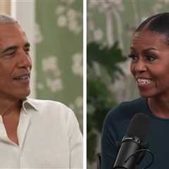 Barack & Michelle Obama Laugh Off Divorce Rumor Mill